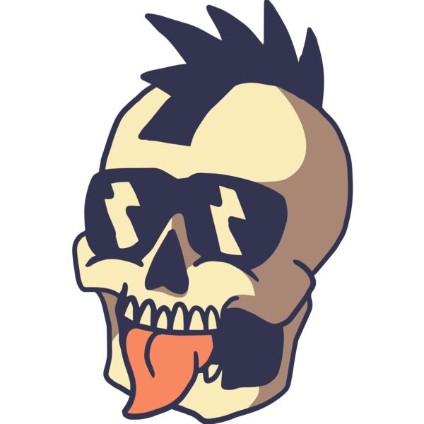 Elements Skulls logo template 88 Miniaturansicht