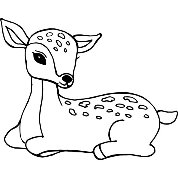 Deer   Clipart 2 Miniaturansicht