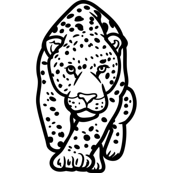 Leopard   Clipart 3 Miniaturansicht