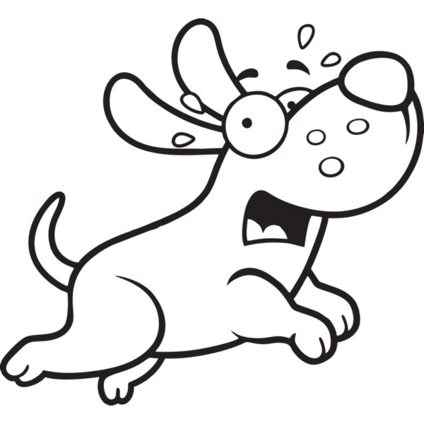 Hund Comic Miniaturansicht