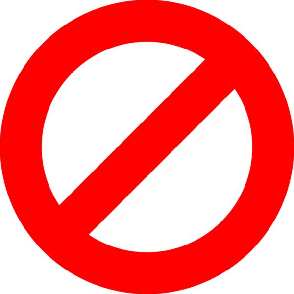 Verkehrsschild Sperrschild Miniaturansicht