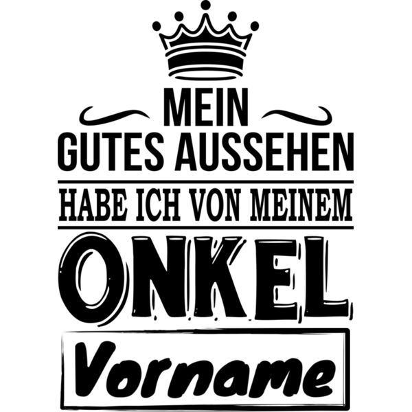 i love my uncle schwarz Miniaturansicht